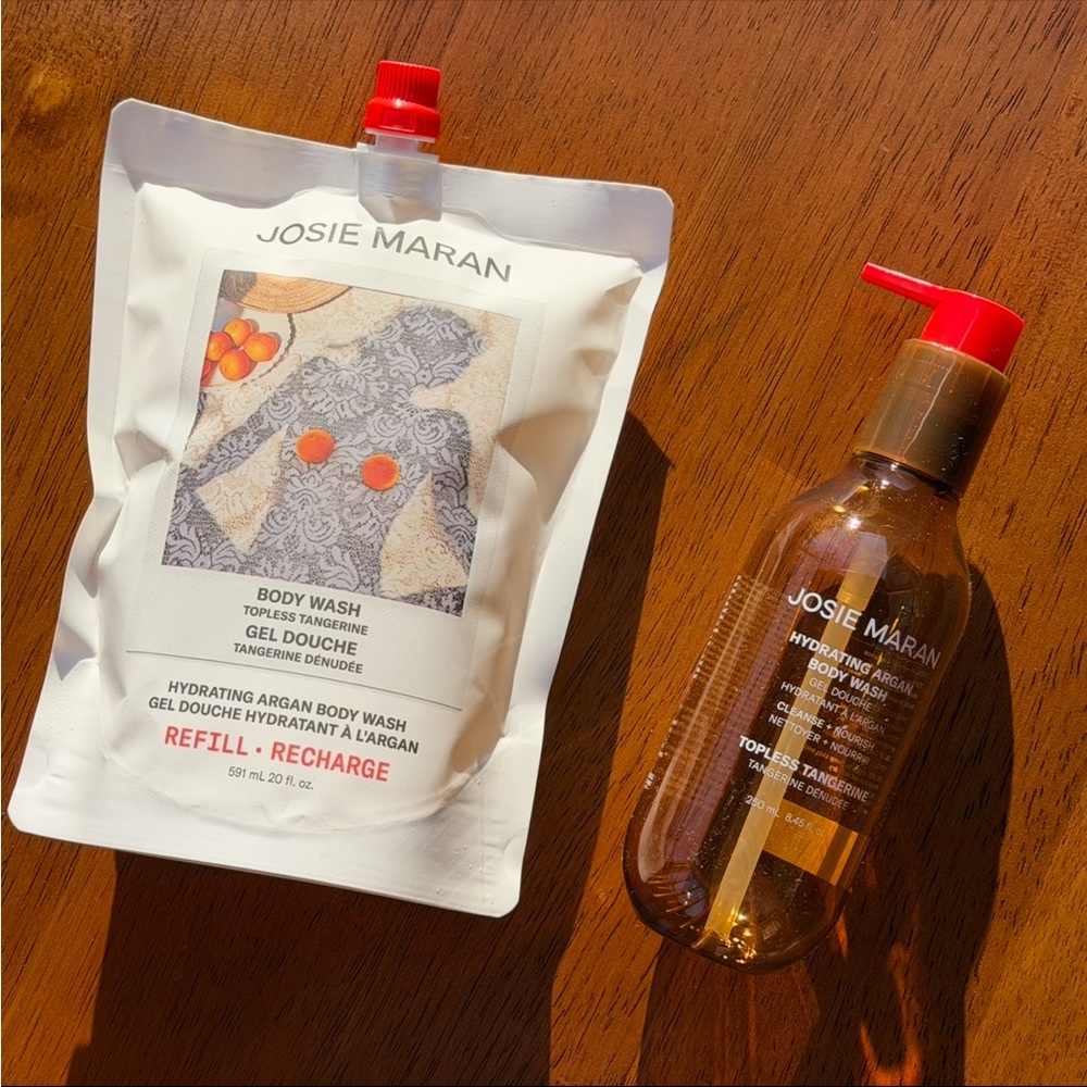 Josie Maran Topless Tangerine Hydrating Argan Body Wash Refill